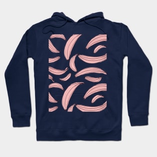 Watercolor bananas - pink Hoodie